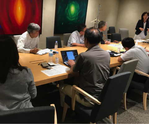 Interview training in Tokyo